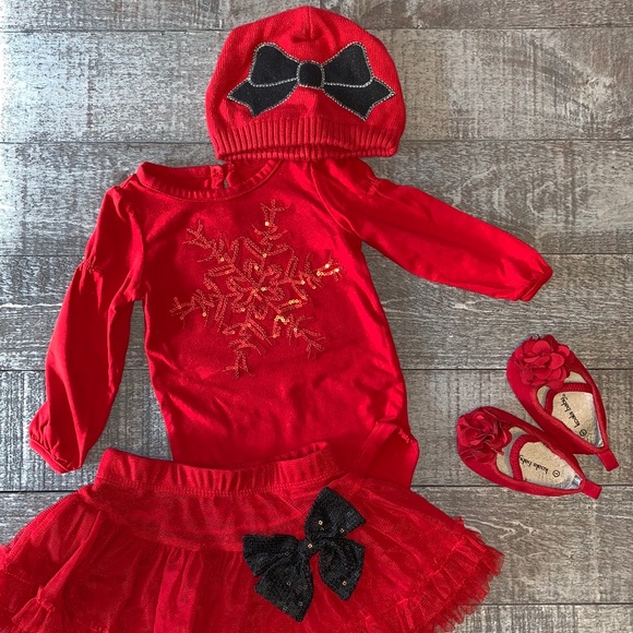 Koala Baby Holiday Bow Beanie - Picture 2 of 5